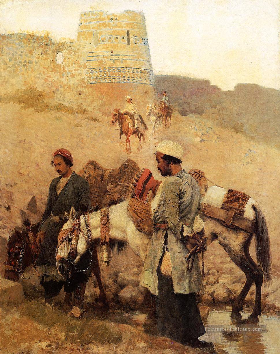 Voyager en Perse Arabe Edwin Lord Weeks Peintures à l'huile